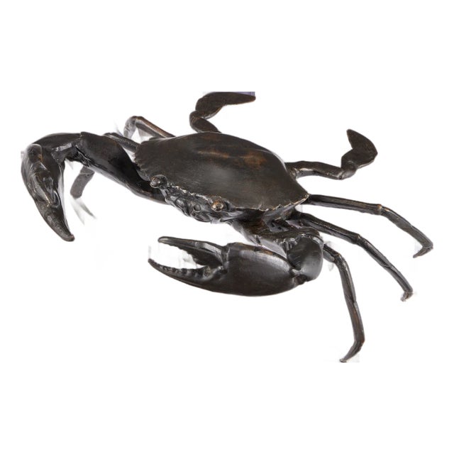 Currey & Company Crab Bronze For Sale