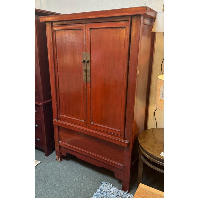 ShanXi Wedding Armoire, Antique For Sale - Image 4 of 13