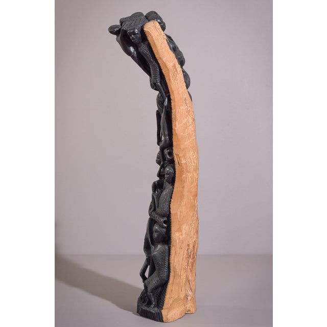 African Figural Post Carving For Sale - Image 12 of 16