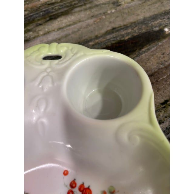 1980s 1980s Mid-Century Modern Rare Fruit Server With a Capped Sugar Bowl and Creamer - Andrea by Sadek 3 pcs For Sale - Image 5 of 11