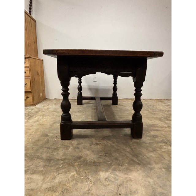English 19th Century English Oak Table For Sale - Image 3 of 10