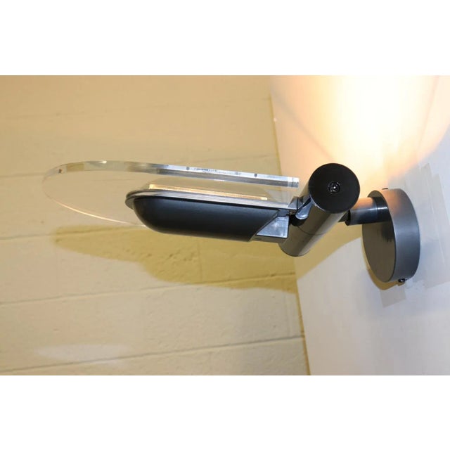 Bilumen 1980s Modern Bilumen Wall Lamp For Sale - Image 4 of 13