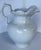 American 1892 Antique Ironstone Large 12" Pitcher or Vase by Mellor & Co. Etruria Pottery For Sale - Image 3 of 7