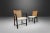 Mid-Century Modern Ebonized Dining Chairs with Cane Backs by Michael Taylor for Baker Furniture, circa 1960s - Set of 6 For Sale - Image 3 of 12