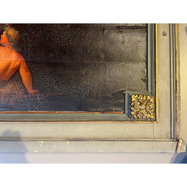 Neoclassical Pair of 19th Century French Over-Doors Circa 1830 For Sale - Image 3 of 8