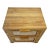 Cane & Teak Nightstand Bedside Cabinet For Sale - Image 4 of 8