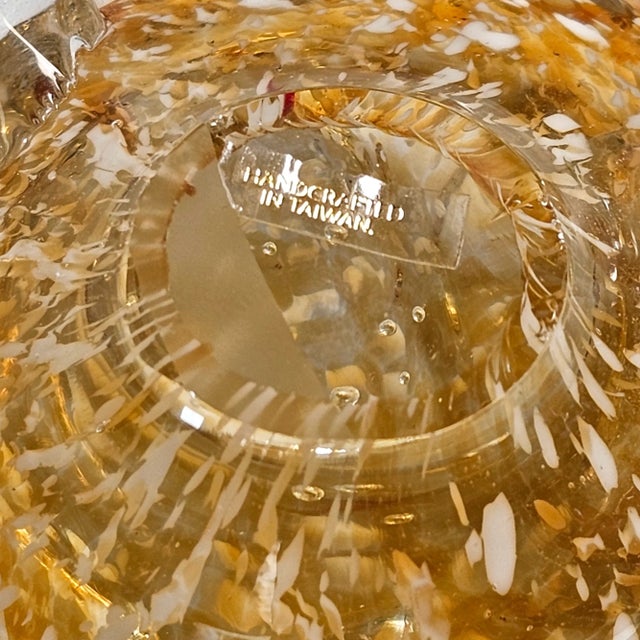 Yellow Lenox Crystal Turtle Figurine " Riverbed Ranger" Confetti Paperweight 5.25" For Sale - Image 8 of 8