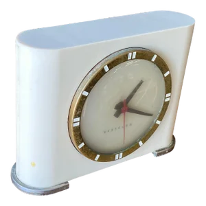 1930s Westclox Art Deco Model "Ben Franklin" S4 Electric Clock