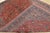 Sarouk Rug 9’10” X 13’2” Red Wool Vintage Traditional Hand-Knotted Carpet For Sale - Image 14 of 15
