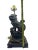 Chinoiserie Vintage Frederick Cooper Cast Iron Foo Dog Table Lamp For Sale - Image 3 of 7