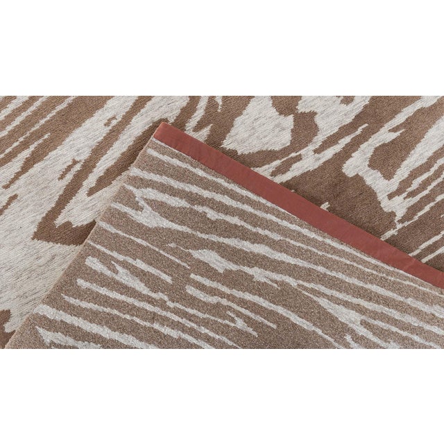 Textile Abstract Modern “Whirl” Hand Knotted Wool Rug by Doris Leslie Blau For Sale - Image 7 of 7