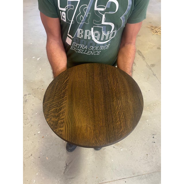 Custom Italian Lieve Side Table For Sale In San Francisco - Image 6 of 6