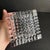 Vintage Crystal Trinket Box Faceted Cube Decorative Vanity Box For Sale - Image 4 of 11