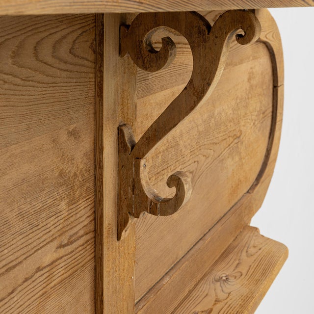 Brown 19th Century French Carved Wooden Wall Shelf For Sale - Image 8 of 18