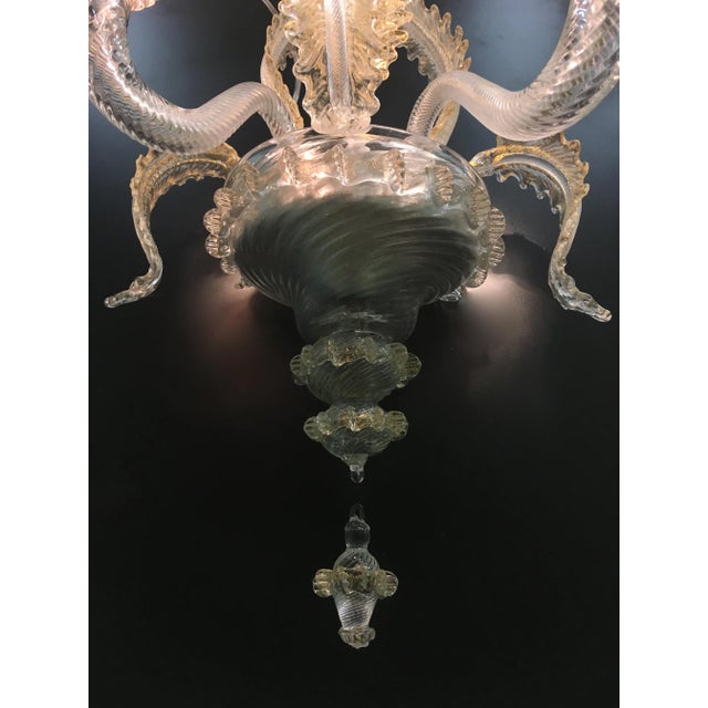 Vintage Wall Light by Ercole Barovier for Barovier & Toso, 1950s For Sale - Image 4 of 9