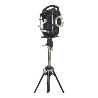 Mid 20th Century "Sea Hunt" Underwater Cinema Camera Housing With Tripod For Sale