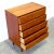 1950s Danish Teak Five Drawer Dresser For Sale - Image 5 of 10