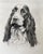 A wonderful and handsome portrait of an English setter. Beautifully matted, and framed and signed by the artist.
