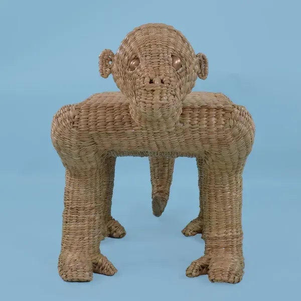 Boho Chic Monkey Bench Mario Lopez Torres For Sale - Image 3 of 9