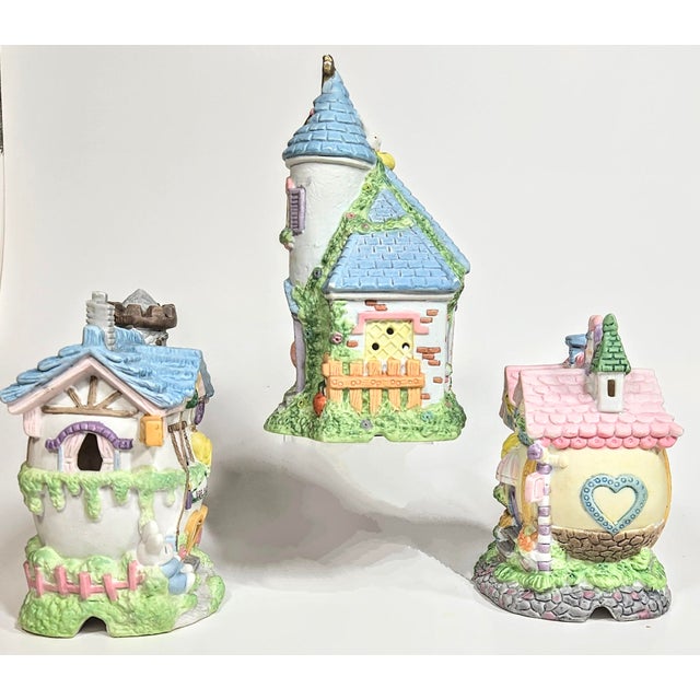 Easter Bunny Houses - Set of Three For Sale - Image 4 of 11