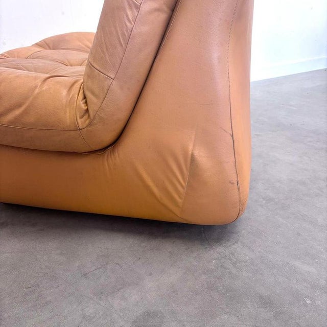 Vintage Lounge Chairs in Leather, 1970s, Set of 2 For Sale - Image 13 of 14