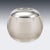 1930s 20th Century English Monumental Silver-Mounted Glass Match Striker, 1938 For Sale - Image 5 of 10
