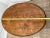 Antique Oval Coffee Table, Tiger Oak, Drawer, Shelf, Petite Size, Empire Style For Sale - Image 9 of 11