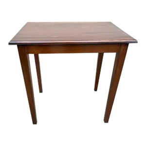 Vintage Solid Walnut Side Table