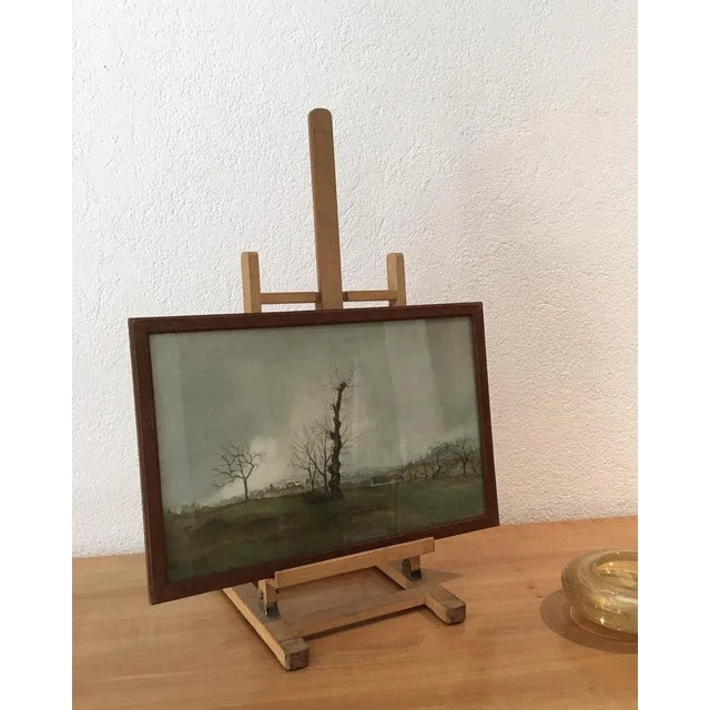 Swiss painter and designer born in 1880. Died in 1954. This piece has an attribution mark, I am sure that it is completely...