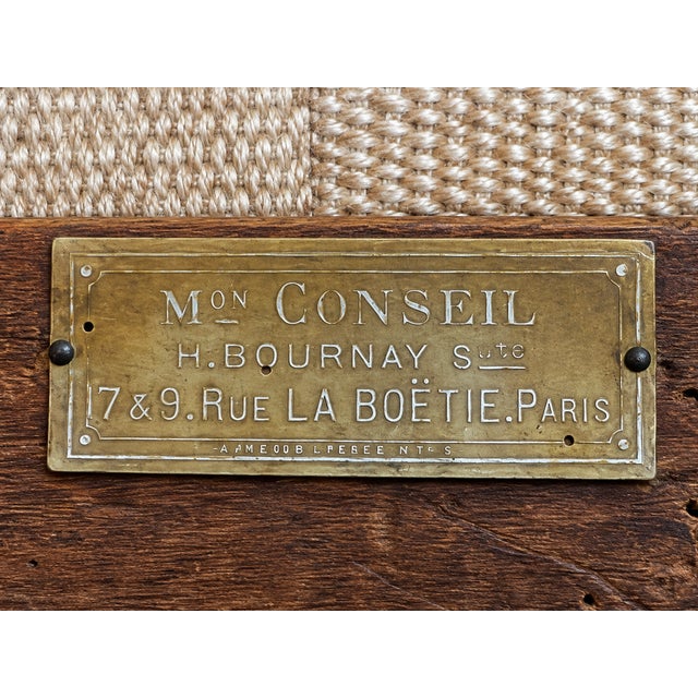 Wood Japanese-Style Armchair by Maison Perret and Vibert, France, 1890 For Sale - Image 7 of 9