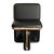 Art Deco "Soho" Chair, With Bronze, Tailor Made Woven Leather, Handcrafted For Sale - Image 3 of 6