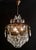 Vintage Crystal Chandelier Basket Ceiling Light For Sale - Image 10 of 10