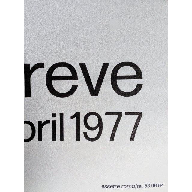 Lucio Fontana - Orange Galerie Karsten Greve, Koln 1977 Large decorative lithographic poster Size: 100 × 68 cm / 39 3/8 ×...