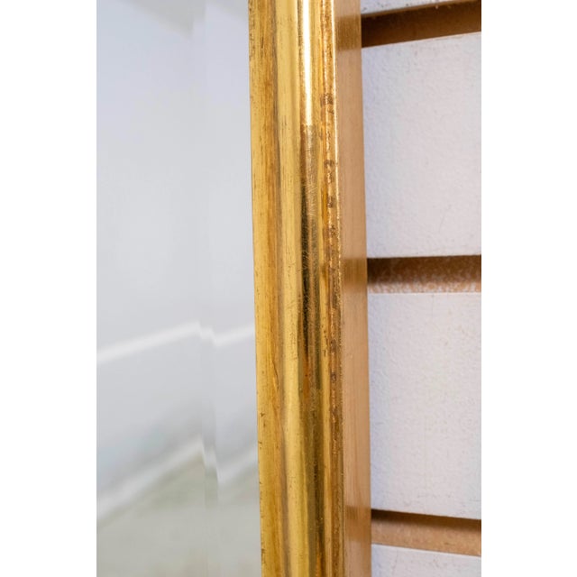 1980s Friedman Brothers Colonial Williamsburg Gold Leaf Mirror For Sale - Image 5 of 11