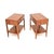 Mid-Century Modern Vintage Bedside Tables from Loughborough, 1950s, Set of 2 For Sale - Image 3 of 11