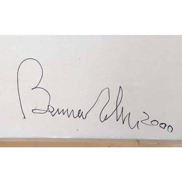 Benna Chu (Meylan), Feuille No. 1, 2000, Oil on Canvas For Sale - Image 3 of 8