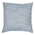 Seaside Smooth 20x20 Indigo Blue Indoor Outdoor Pillow For Sale