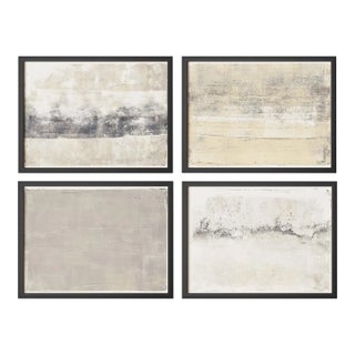 Presidio Play (Set of 4) by Carrie Bergey in Black Frame, Medium Art Print on Paper For Sale