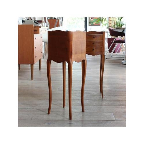 Petit Bedside Tables, France, 1920, Set of 2 For Sale - Image 8 of 17