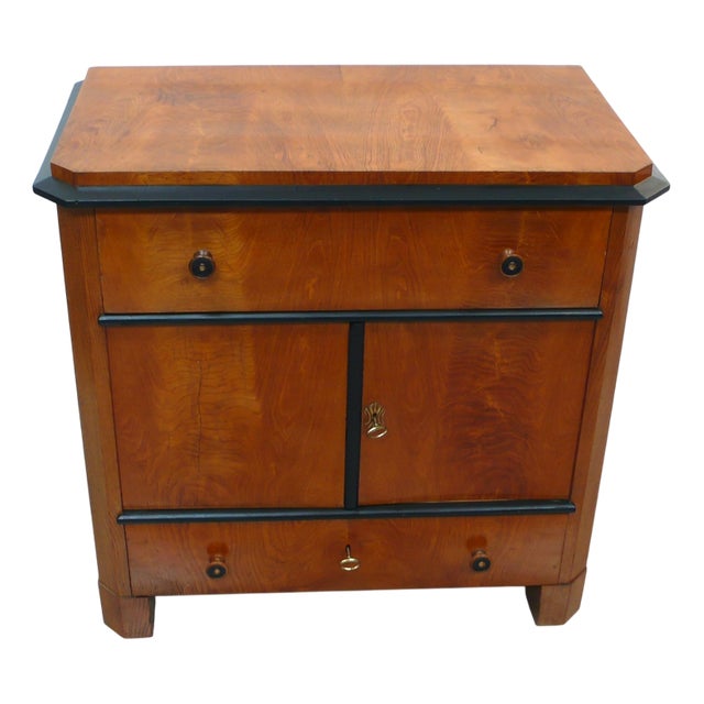 Biedermeier Vanity Cabinet in Ashwood, 1850s For Sale