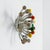 Silver Pistillino Wall Lamp by Studio Tetrarch for Valenti, Italy, 1970s For Sale - Image 8 of 15