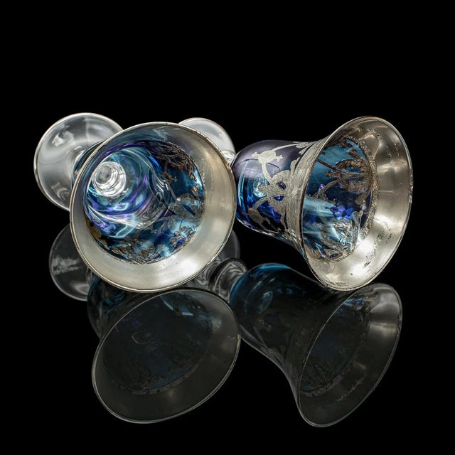 Set of 12 Vintage Wine Goblets, Italian, Handmade, Champagne Glasses, Liqueurs For Sale - Image 10 of 12