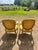 French 19th Century Louis XVI Painted Walnut Arm Chairs - Set of 2 For Sale - Image 4 of 6