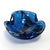 1960s Italian Murano Style Art Glass Blue Bowl / Ashtray For Sale In Boston - Image 6 of 9