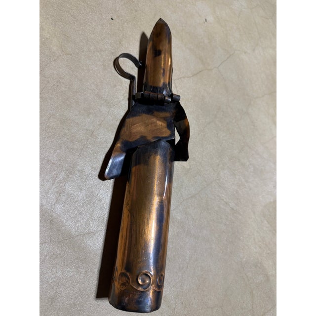 Mid-Century Irish Brutalist Copper St. Patrick Sculpture by Fergus O’Farrell (1966) For Sale In Chicago - Image 6 of 6