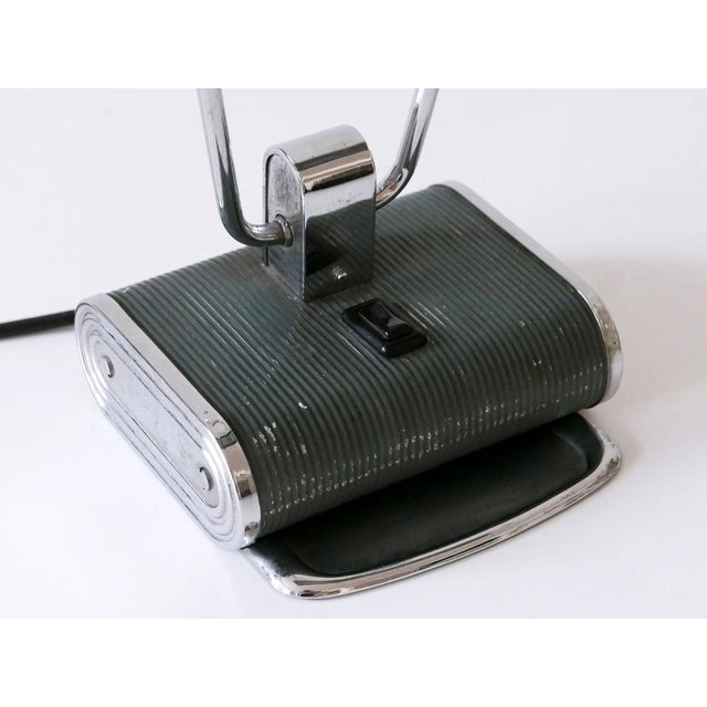 Art Deco Table Lamp or Desk Light No 71 by André Mounique for Jumo, 1930s For Sale - Image 17 of 18