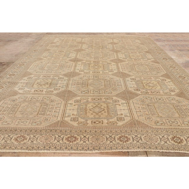 Vintage Turkish Sivas Rug, 06'07 X 09'09 For Sale - Image 9 of 10