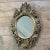 Mid 20th Century Carved Italian Rococo Style Oval Gilt Mirror For Sale - Image 9 of 9