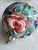 Red Hand Painted Flower Christmas Ornaments-6 For Sale - Image 8 of 11