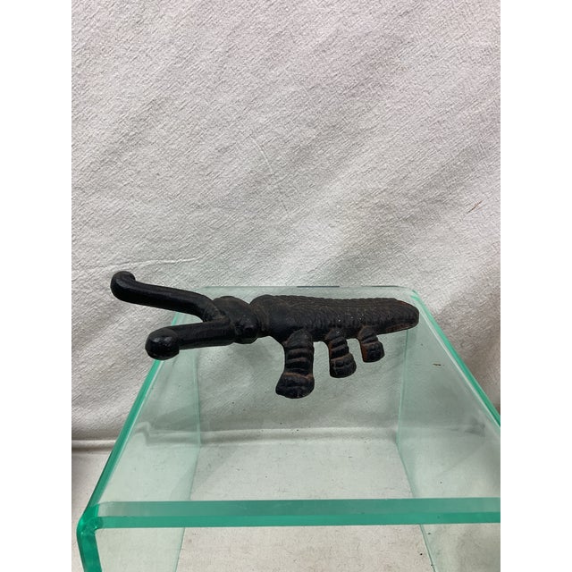 Farmhouse Vintage Iron Beetle Bootjack For Sale - Image 3 of 4